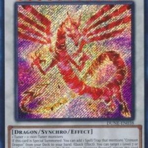 Yu-Gi-Oh! DUNE Crimson Dragon (V.1 - Secret Rare)