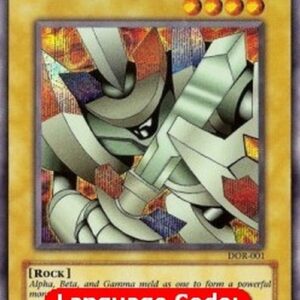 Yu-Gi-Oh! DOR Alpha The Magnet Warrior (V.2 - Secret Rare)