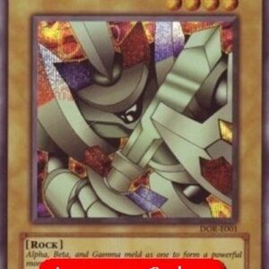 Yu-Gi-Oh! DOR Alpha The Magnet Warrior (V.1 - Secret Rare)