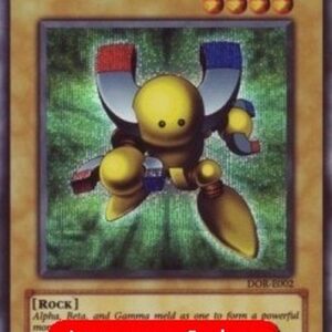 Yu-Gi-Oh! DOR Beta The Magnet Warrior (V.1 - Secret Rare)