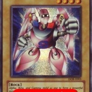 Yu-Gi-Oh! DOR Gamma The Magnet Warrior (V.1 - Secret Rare)