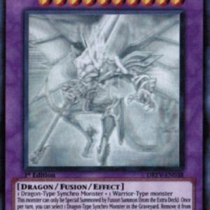 Yu-Gi-Oh! DREV Dragon Knight Draco-Equiste (V.6 - Ghost Rare)