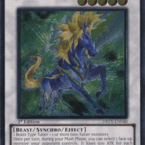 Yu-Gi-Oh! DREV Thunder Unicorn (V.2 - Ultimate Rare)