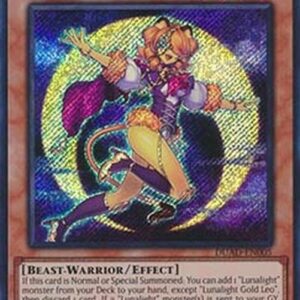 Yu-Gi-Oh! DUAD Lunalight Gold Leo (V.1 - Secret Rare)