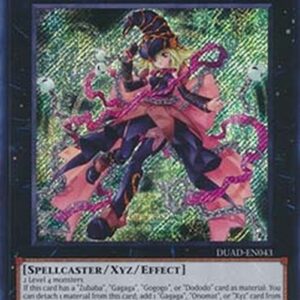 Yu-Gi-Oh! DUAD Gagagaga Girl (V.1 - Secret Rare)