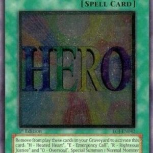 Yu-Gi-Oh! EOJ Hero Flash!! (V.2 - Ultimate Rare)