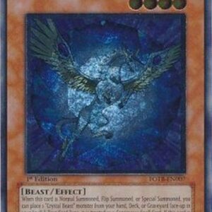 Yu-Gi-Oh! FOTB Crystal Beast Sapphire Pegasus (V.2 - Ultimate Rare)