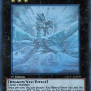 Yu-Gi-Oh! GENF Number 17: Leviathan Dragon (V.3 - Ghost Rare)