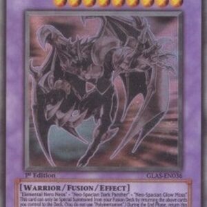 Yu-Gi-Oh! GLAS Elemental HERO Chaos Neos (V.2 - Ghost Rare)