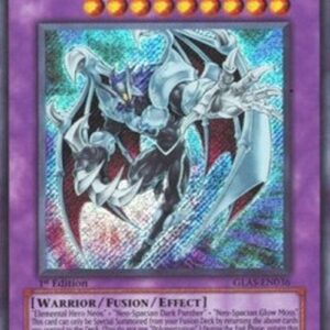 Yu-Gi-Oh! GLAS Elemental HERO Chaos Neos (V.1 - Secret Rare)