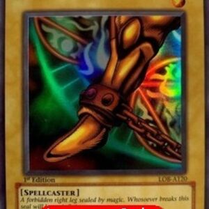 Yu-Gi-Oh! LOB Right Leg of the Forbidden One (V.3 - Ultra Rare)