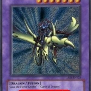 Yu-Gi-Oh! LOB Gaia the Dragon Champion (V.4 - Secret Rare)
