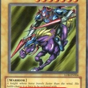 Yu-Gi-Oh! LOB Gaia The Fierce Knight (V.4 - Ultra Rare)