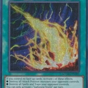 Yu-Gi-Oh! MAMA Lightning Storm (V.3 - Secret Parallel Rare)