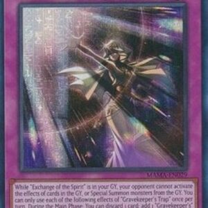 Yu-Gi-Oh! MAMA Gravekeeper's Trap (V.3 - Secret Parallel Rare)