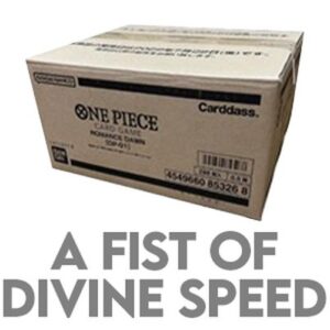 One Piece A Fist of Divine Speed Booster Box Case