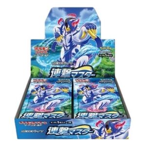Pokemon Rapid Strike Master Booster Box Korean