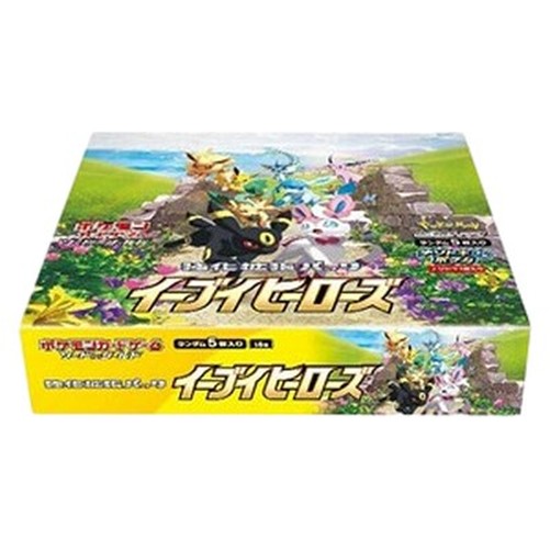 Pokemon Eevee Heroes Booster Box Korean