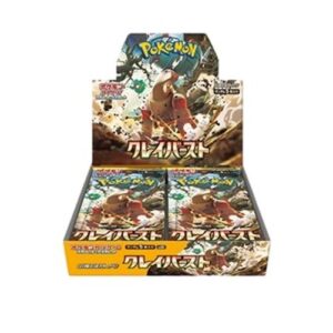 Pokemon Clay Burst Booster Box Korean
