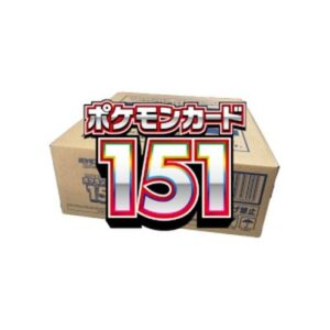 Pokemon Card 151 Booster Box Case Japanese