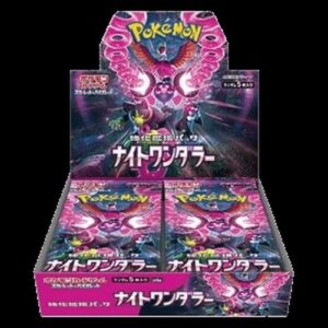 Pokemon Night Wanderer Booster Box Korean
