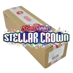 Pokemon Stellar Crown 6 Booster Box Case