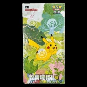 Pokemon 151C: Collect 151 Journey Jumbo Booster Box S-Chinese