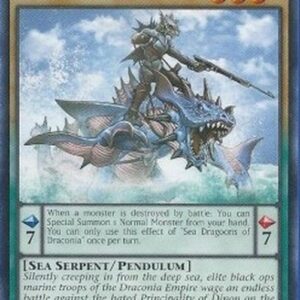 Yu-Gi-Oh! CROS Sea Dragoons of Draconia (V.1 - Rare)