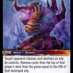 World of Warcraft TCG SDGU Mind Crush