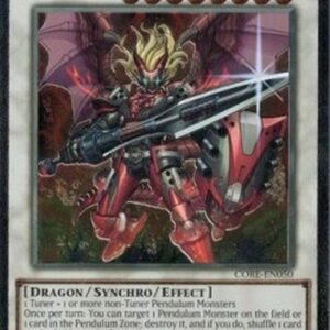 Yu-Gi-Oh! CORE Ignister Prominence, the Blasting Dracoslayer (V.2 - Ultimate Rare)