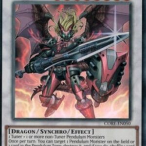 Yu-Gi-Oh! CORE Ignister Prominence, the Blasting Dracoslayer (V.1 - Ultra Rare)
