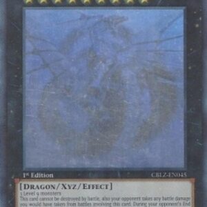 Yu-Gi-Oh! CBLZ Number 92: Heart-eartH Dragon (V.3 - Ghost Rare)