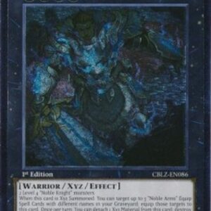 Yu-Gi-Oh! CBLZ Artorigus, King of the Noble Knights (V.2 - Ultimate Rare)
