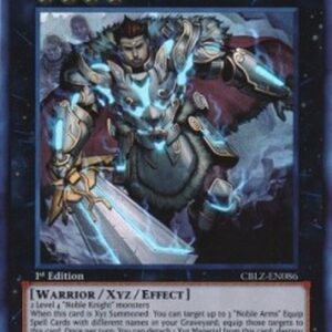 Yu-Gi-Oh! CBLZ Artorigus, King of the Noble Knights (V.1 - Ultra Rare)