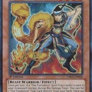 Yu-Gi-Oh! CBLZ-JP Brotherhood of the Fire Fist - Snake