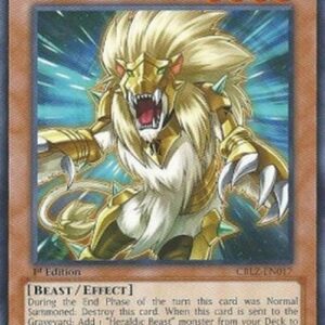 Yu-Gi-Oh! CBLZ-JP Heraldic Beast Leo