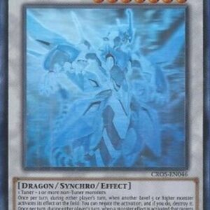 Yu-Gi-Oh! CROS Clear Wing Synchro Dragon (V.3 - Ghost Rare)
