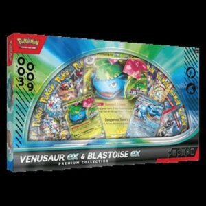 Pokemon Venusaur ex & Blastoise ex Premium Collection