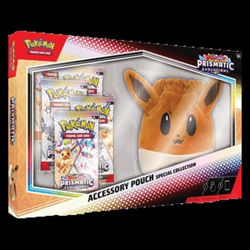 Pokemon Prismatic Evolutions: Accessory Pouch Special Collection