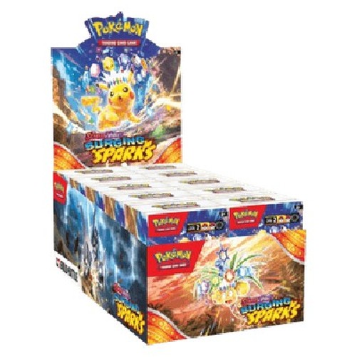 Pokemon Surging Sparks Build & Battle Box Display