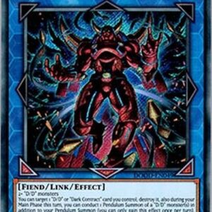 Yu-Gi-Oh! DOOD D/D/D Sky King Zeus Ragnarok (V.1 - Secret Rare)