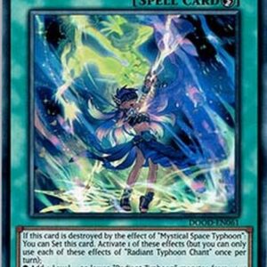 Yu-Gi-Oh! DOOD Radiant Typhoon Chant (V.1 - Ultra Rare)
