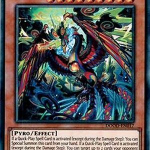 Yu-Gi-Oh! DOOD-JP Radiant Typhoon Fonix, the Great Flame (V.1 - Ultra Rare)