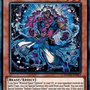Yu-Gi-Oh! DOOD-JP Radiant Typhoon Eldam