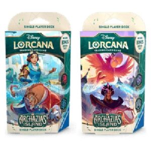 Lorcana 7ARI Archazia's Island: 2 Starter Deck Set