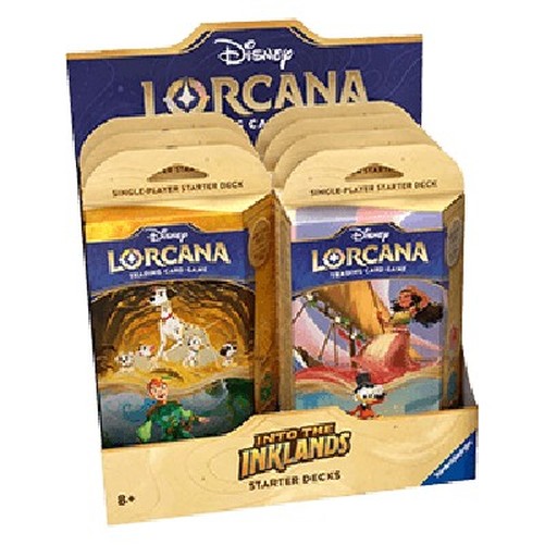 Lorcana 3INK Into the Inklands: Starter Deck Display