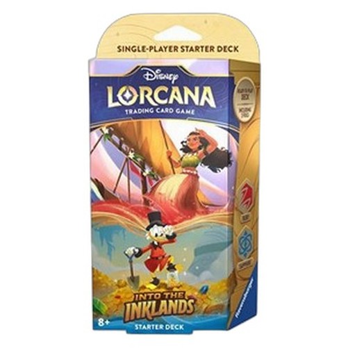 Lorcana 3INK Into the Inklands: Ruby & Sapphire Starter Deck