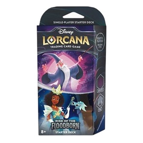Lorcana 2ROF Rise of the Floodborn: Amethyst & Steel Starter Deck
