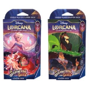 Lorcana 5SSK Shimmering Skies: 2 Starter Deck Set