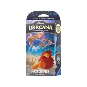 Lorcana 1TFC The First Chapter: Sapphire & Steel Starter Deck